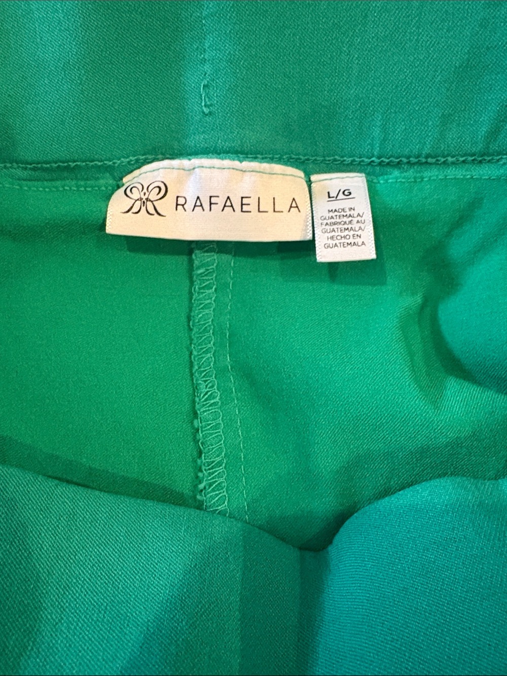 Rafaella Emerald Green Mini Skort - Clean A-Line - Picture 2 of 5